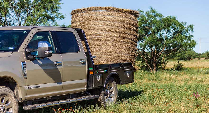 Butler Beds Spike Bed bale handler