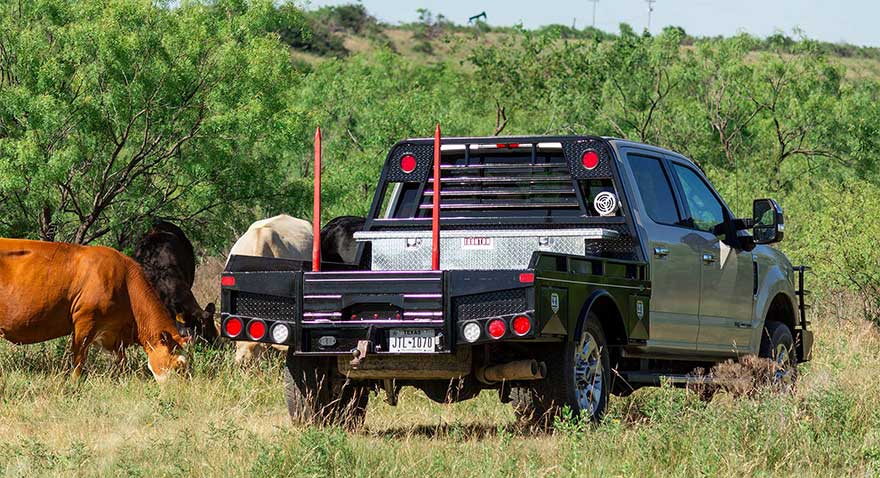 Butler Beds Spike Bed bale handler
