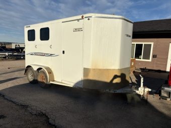 2011 TITAN BH 2 HORSE SLANT 6’8″X15